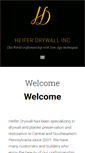 Mobile Screenshot of heiferdrywallinc.com